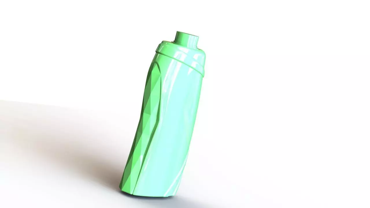 Shampoo bottle A1 3D print model