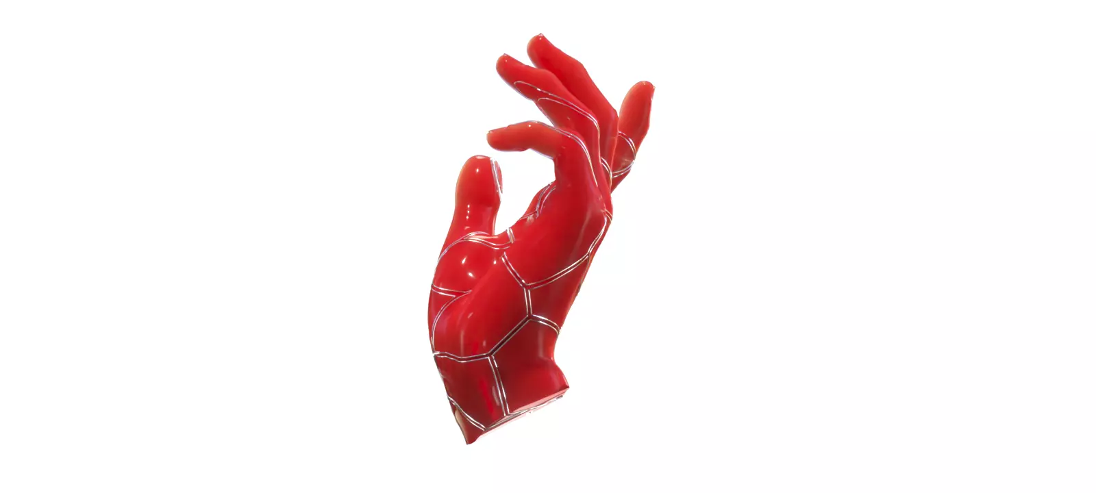 Abstract hand Free 3D model_0