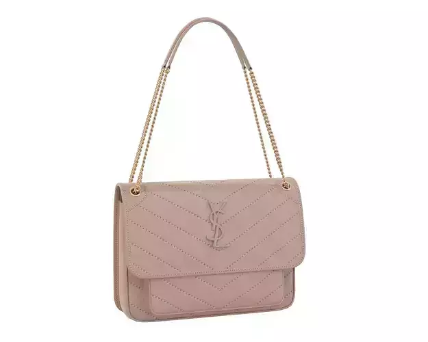 YSL Saint Laurent Niki Bag Cream Leather