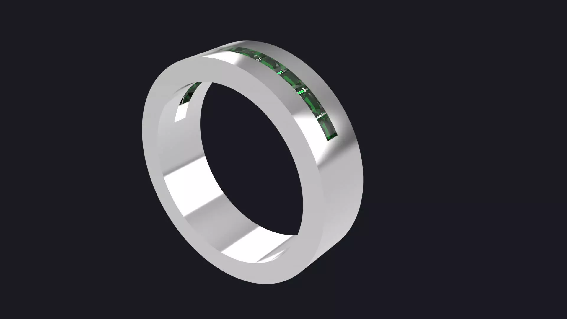 Anillo talla 16 tatum 3D print model_0