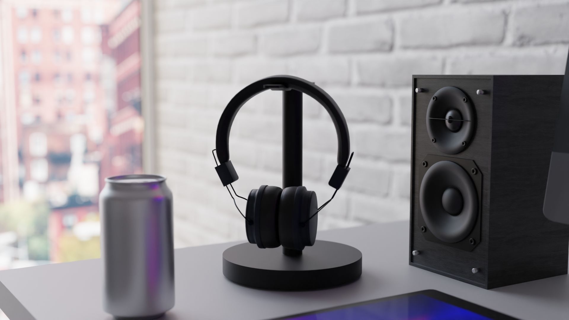 Modern Computer Setup 3d Model 3D model_5