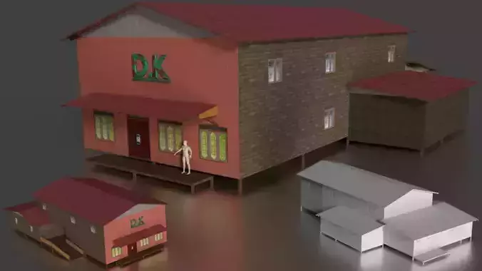 Rumah kayu panggung tingkat 003-004