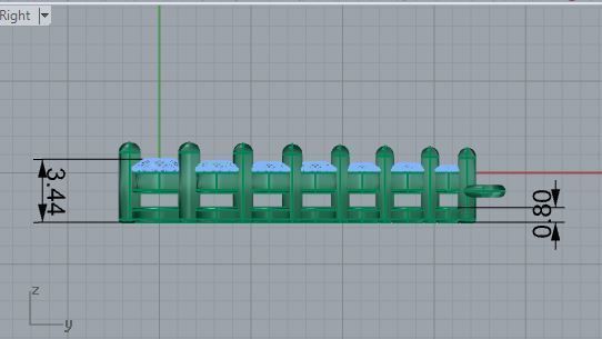 Splendid earrings 2646 3D print model  3D print model_6