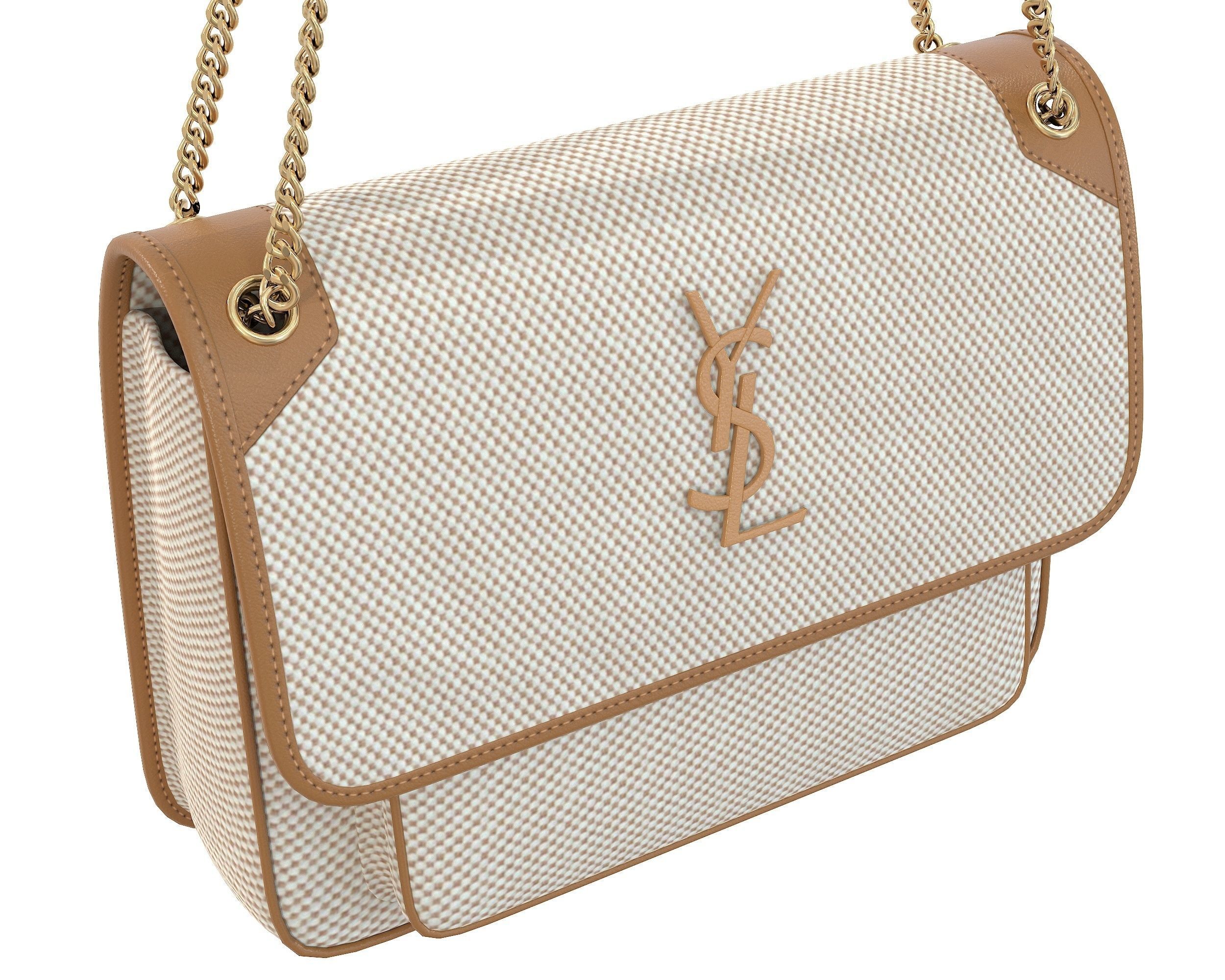 YSL Saint Laurent Niki Bag 3D Model Collection_5
