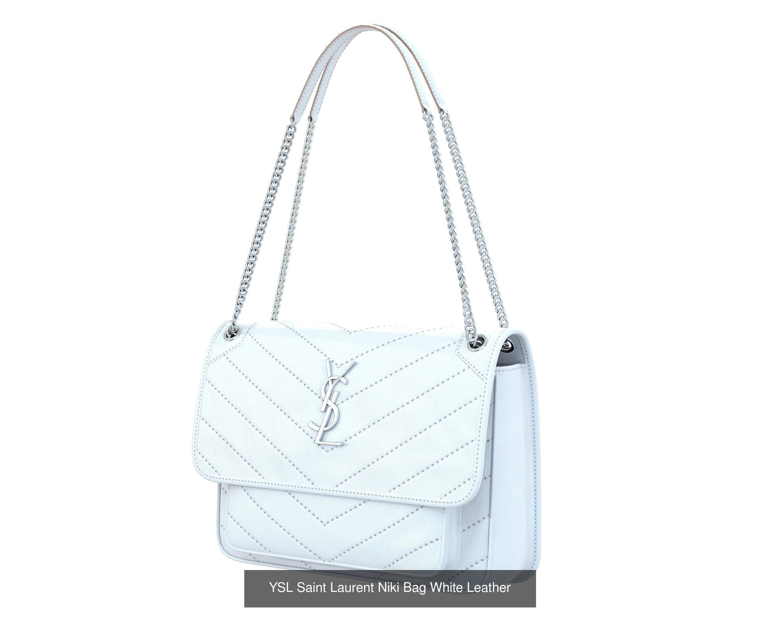 YSL Saint Laurent Niki Bag 3D Model Collection_14
