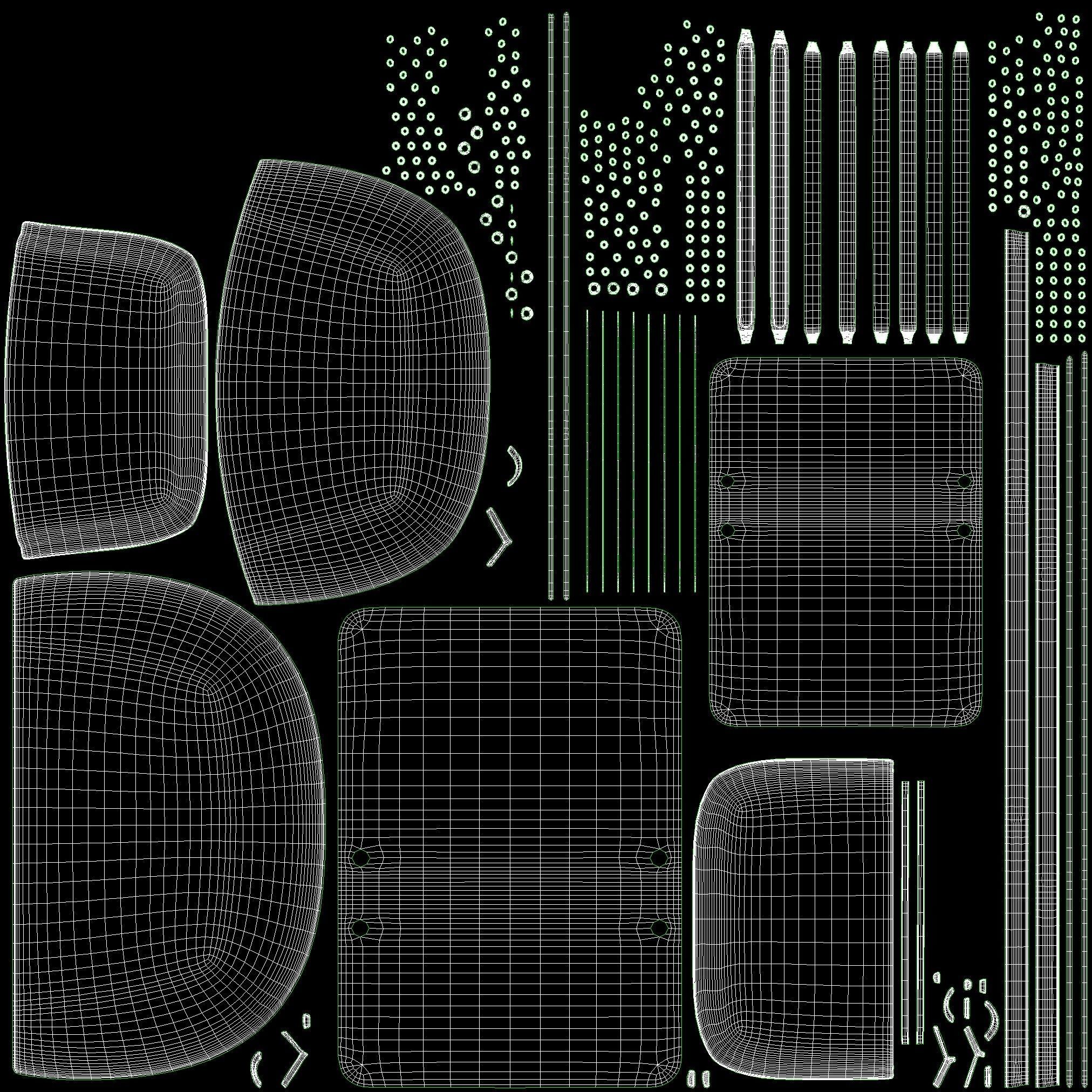 YSL Saint Laurent Niki Bag 3D Model Collection_16