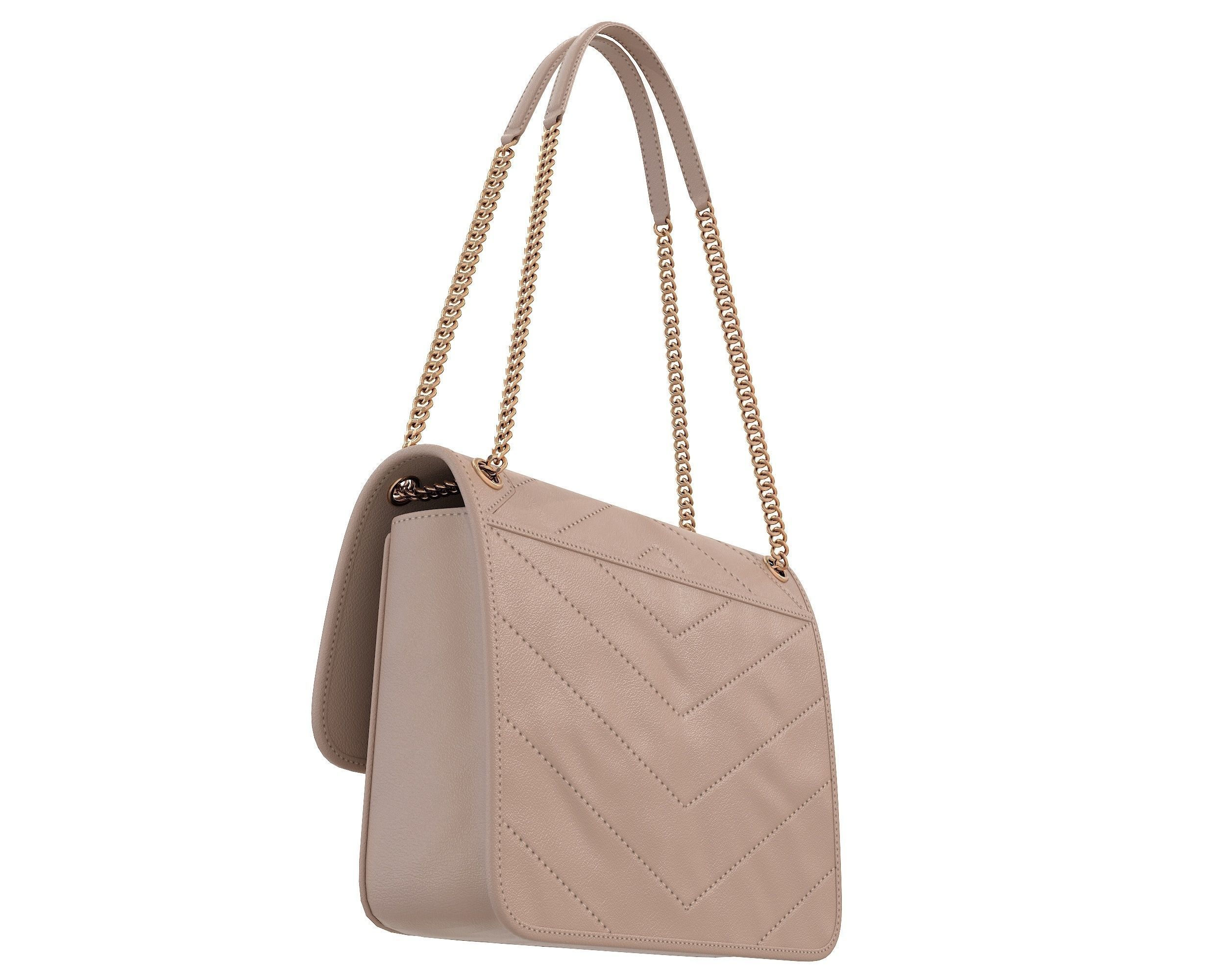 YSL Saint Laurent Niki Bag 3D Model Collection_8