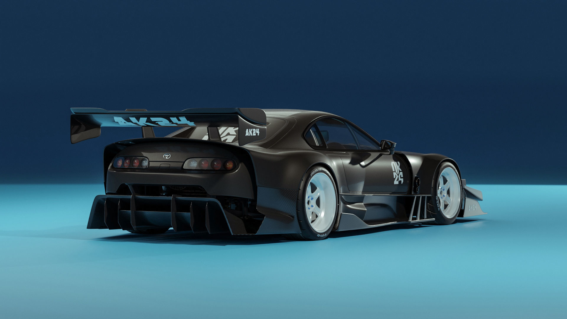 Toyota Supra Mk IV Extreme Modification 3D model_9