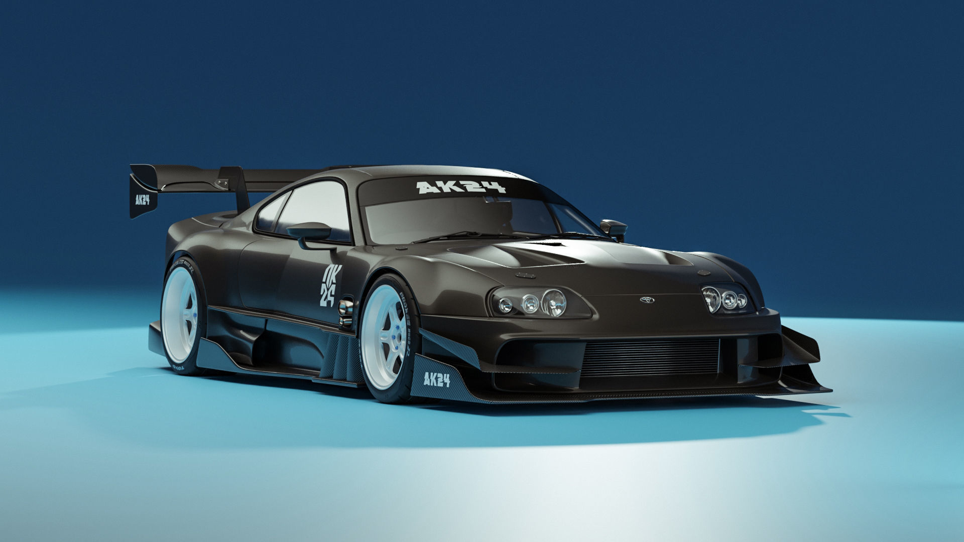 Toyota Supra Mk IV Extreme Modification 3D model_8