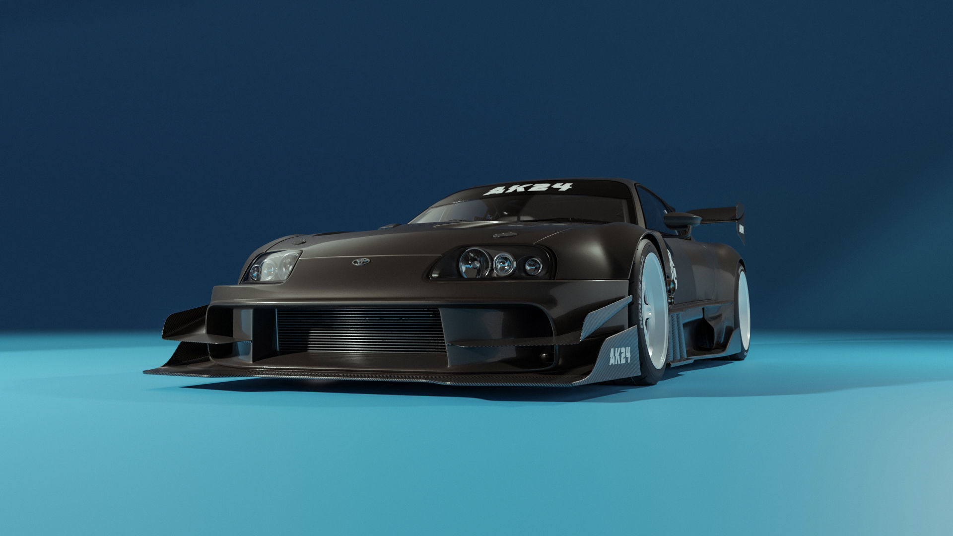 Toyota Supra Mk IV Extreme Modification 3D model_7