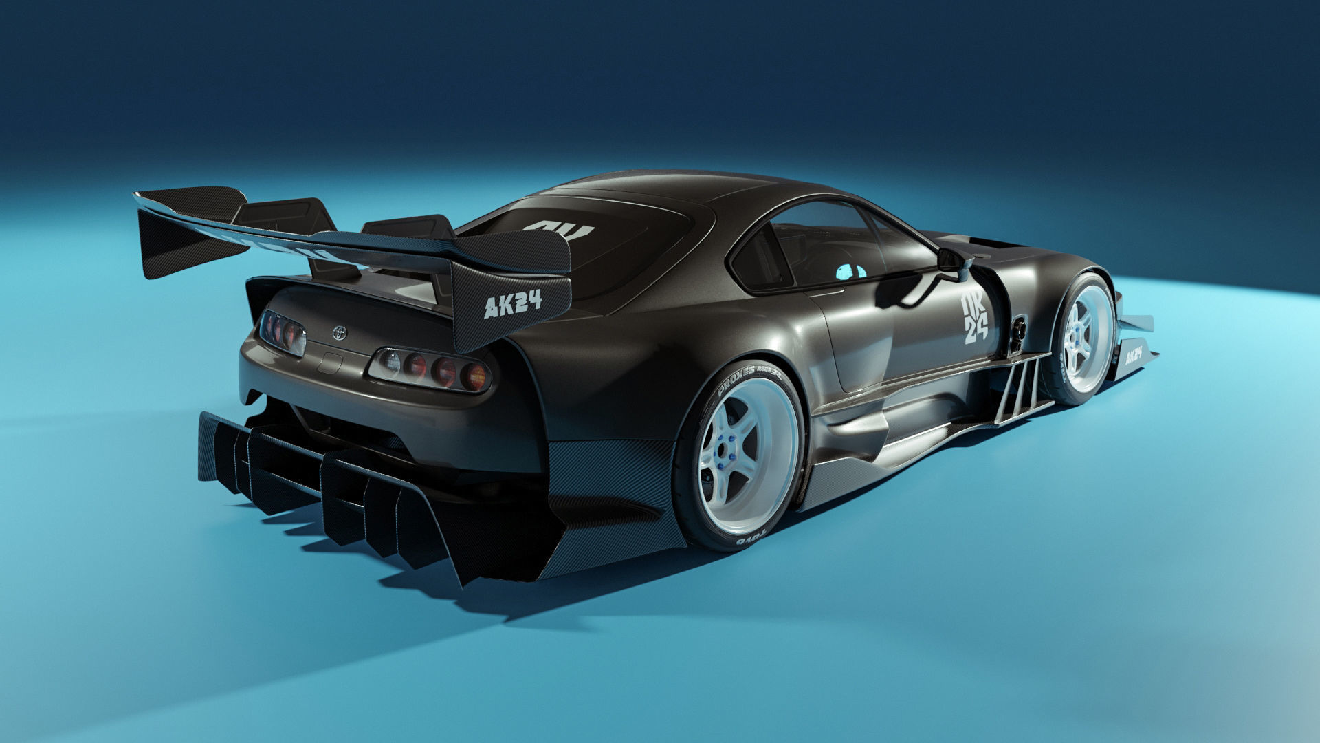 Toyota Supra Mk IV Extreme Modification 3D model_3