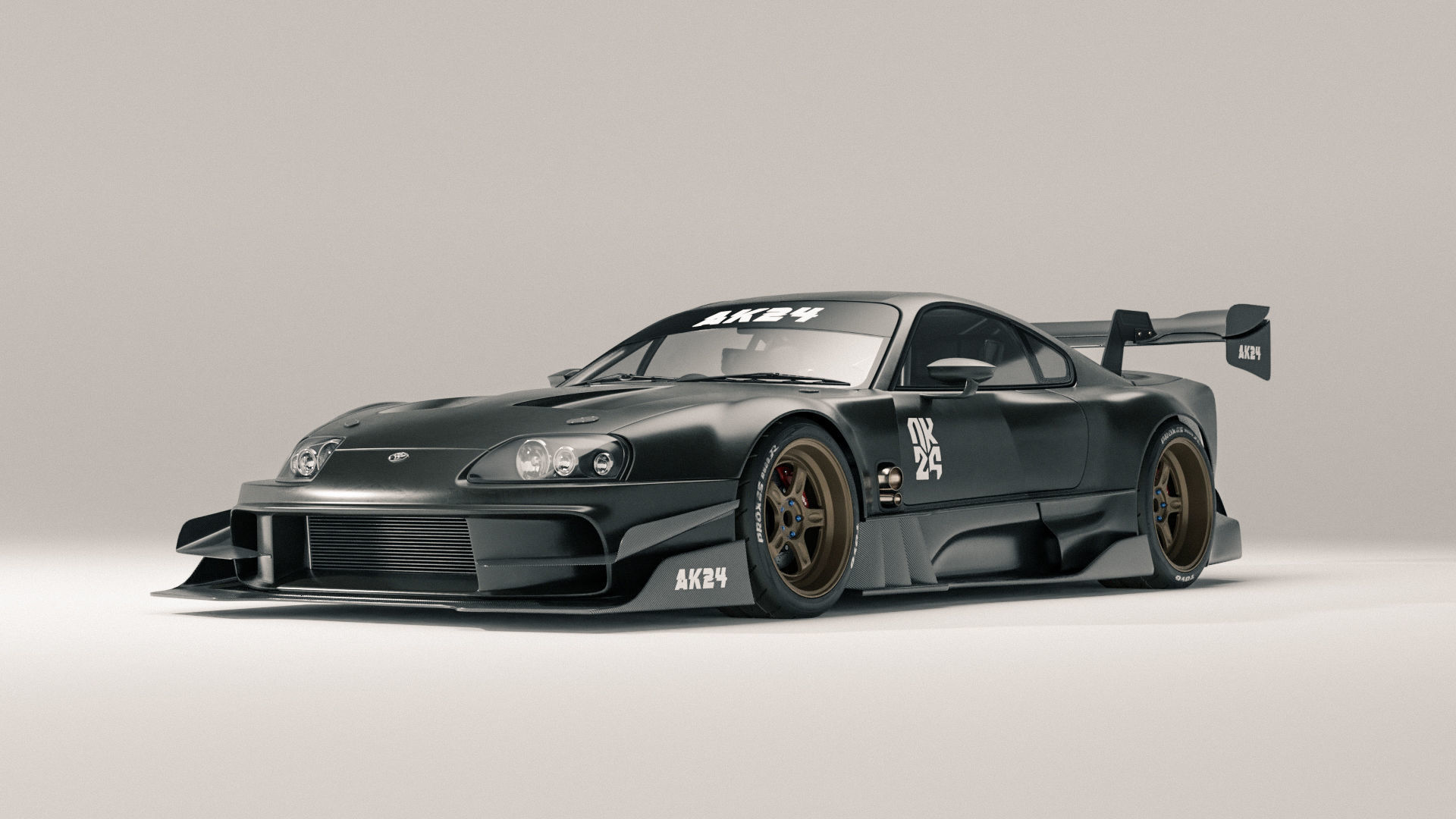 Toyota Supra Mk IV Extreme Modification 3D model_1