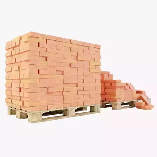 Pallet with Bricks
