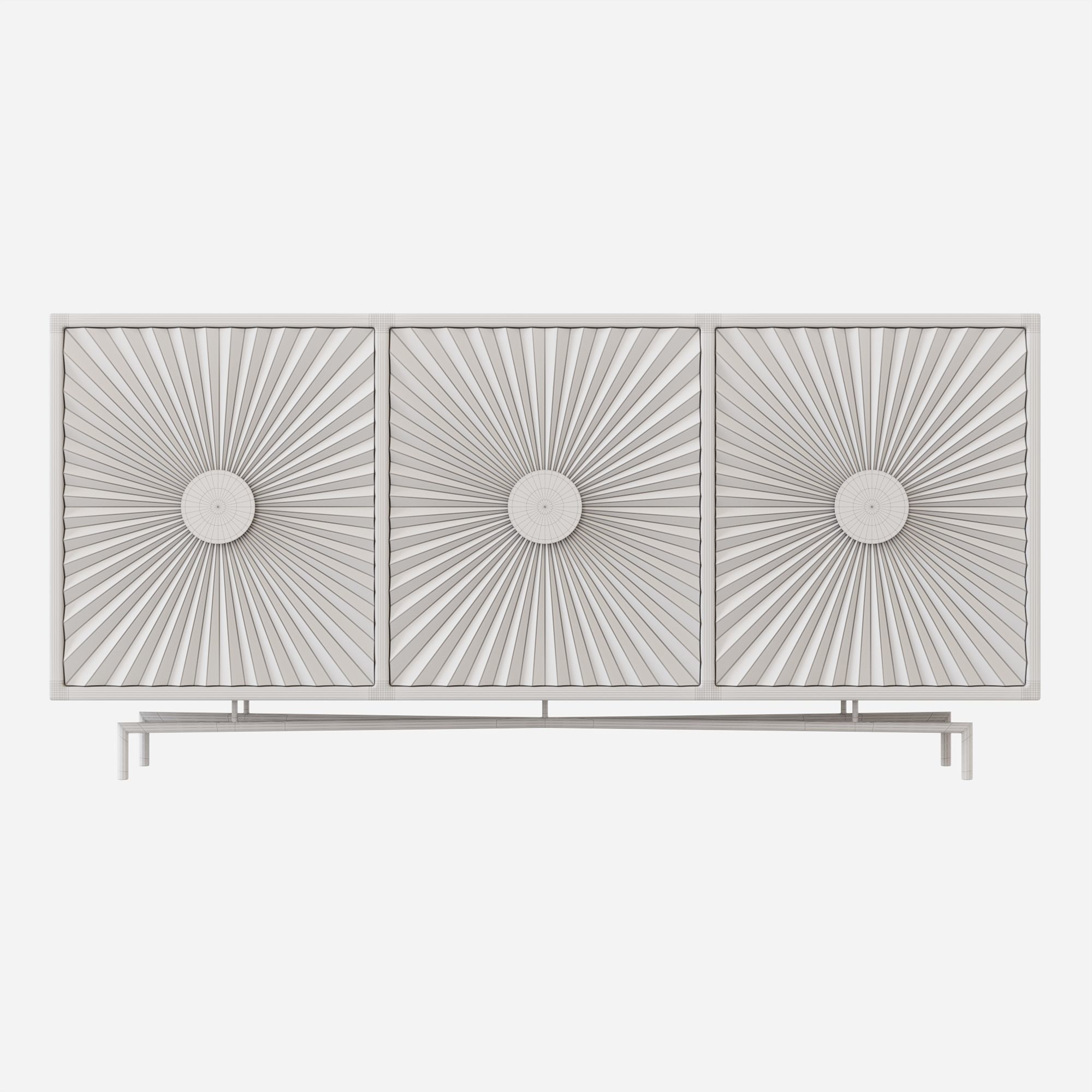 Retro Black 3D model_2