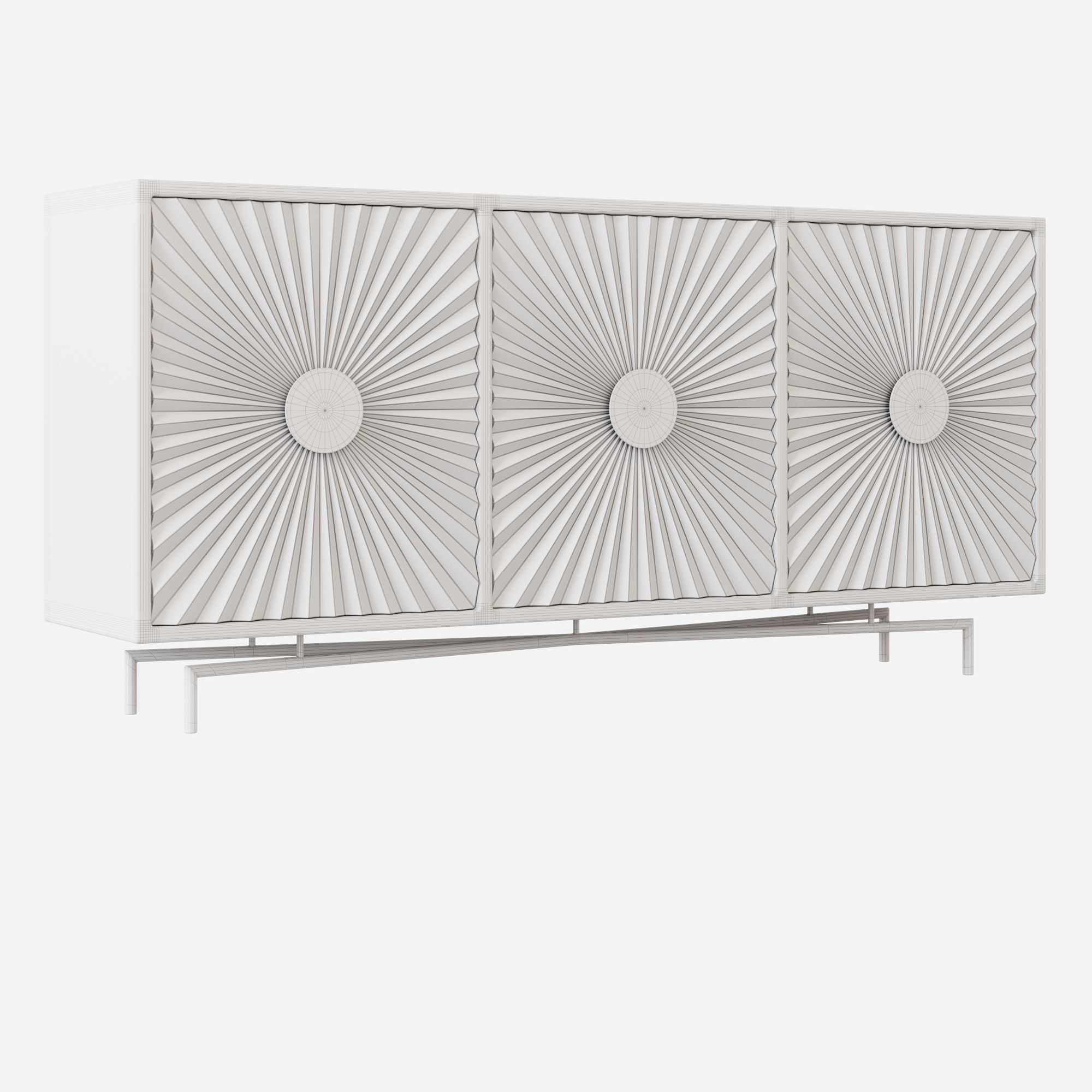 Retro Black 3D model_3