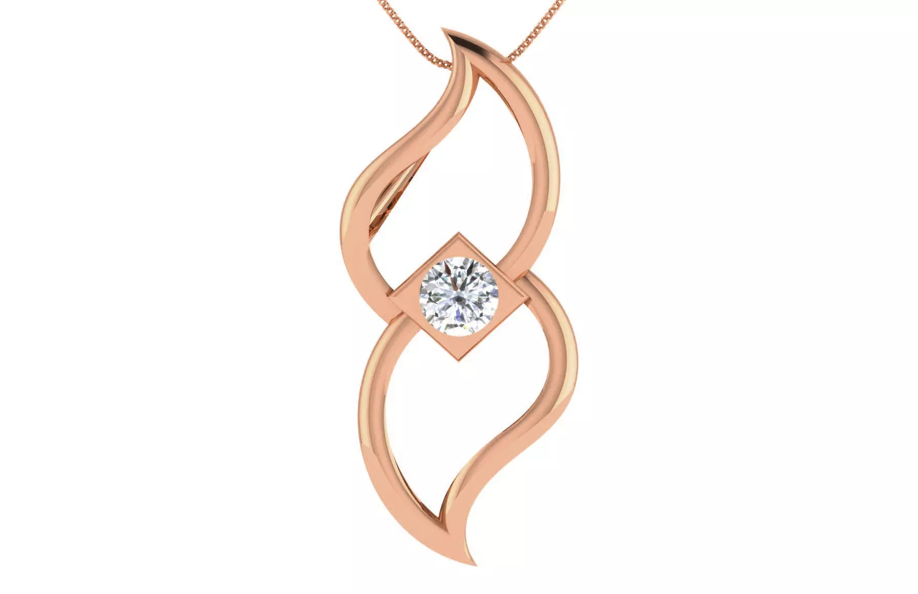 Women light weight pendant 3dm stl render detail 3D print model