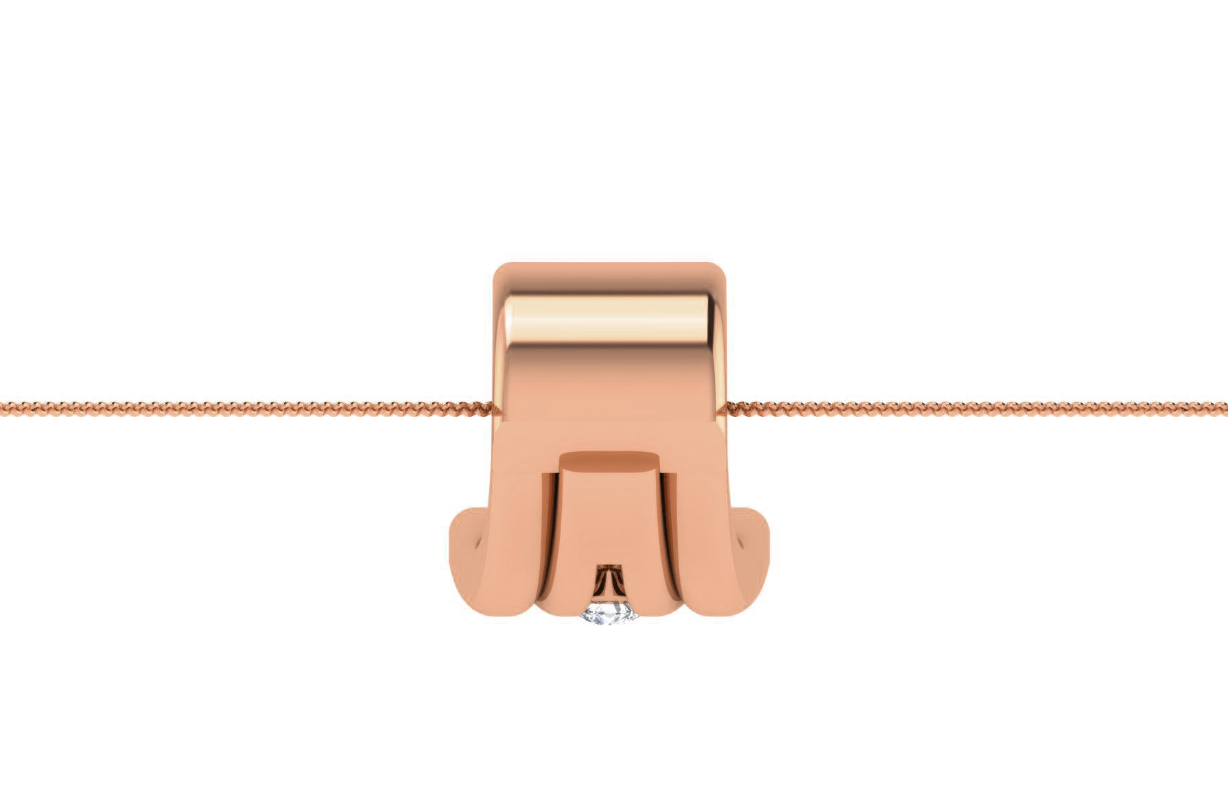 Women light weight pendant 3dm stl render detail 3D print model_3