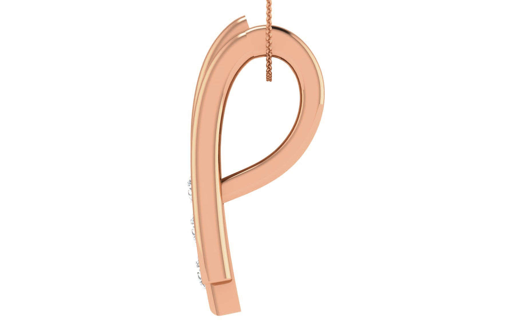 Women light weight pendant 3dm stl render detail 3D print model_2