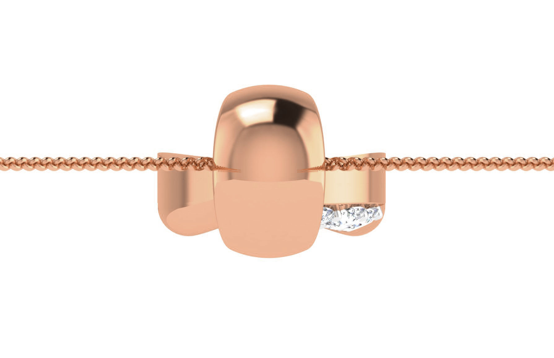 Women light weight pendant 3dm stl render detail 3D print model_3