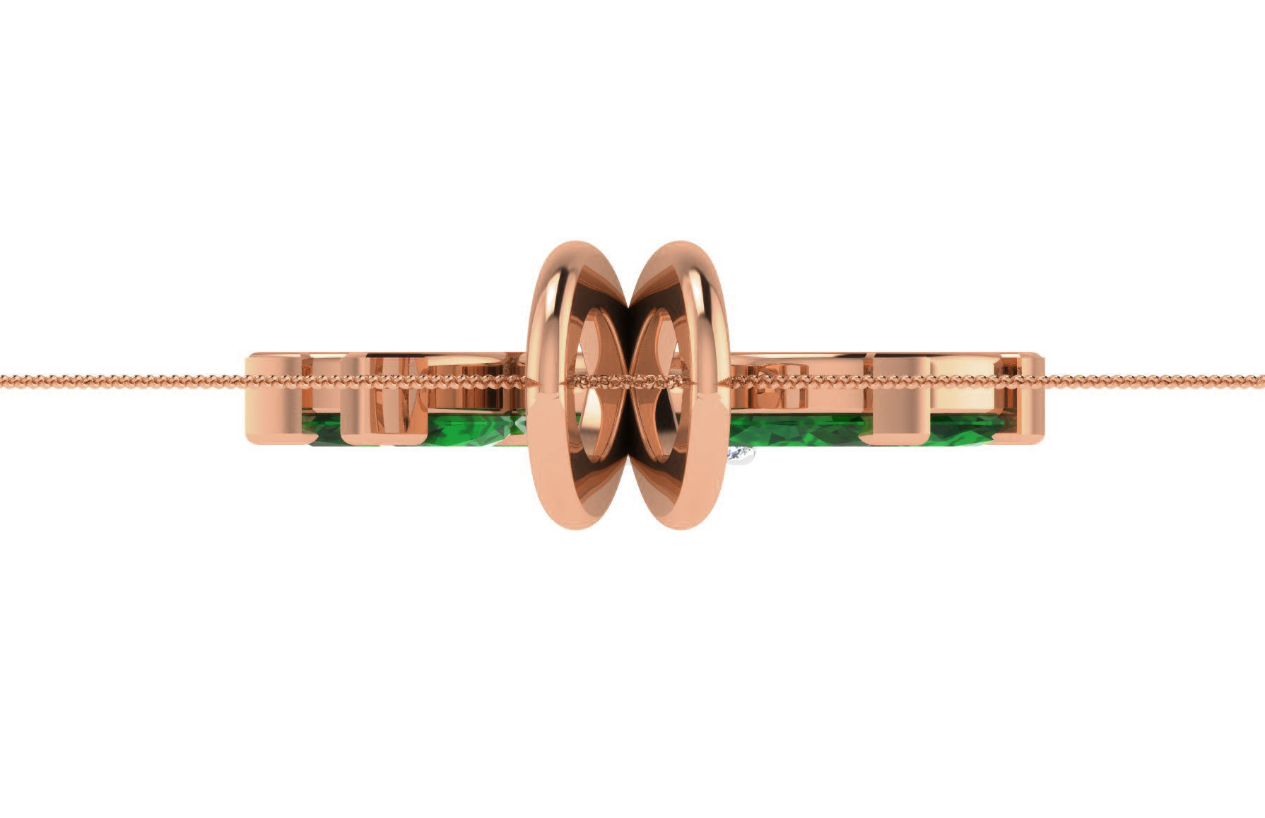 Women light weight pendant 3dm stl render detail 3D print model_4