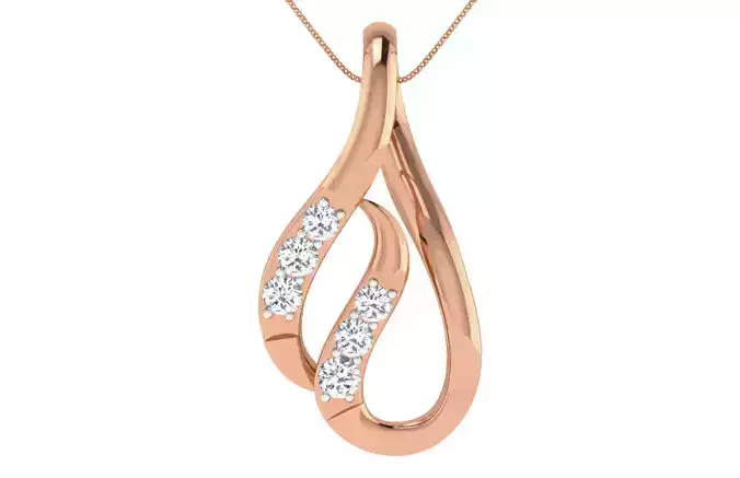 Women light weight pendant 3dm stl render detail 3D print model