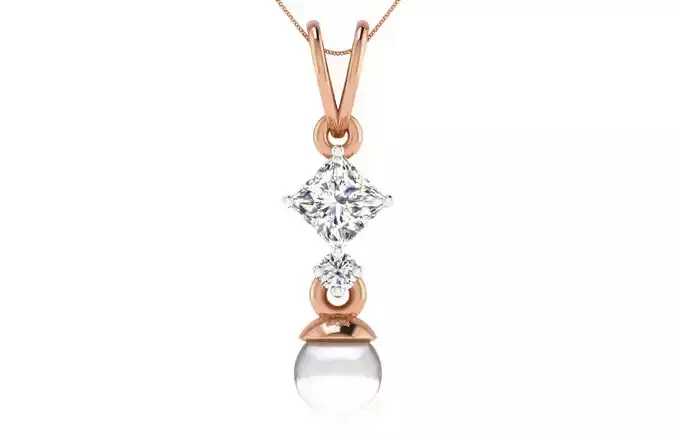 Women light weight pendant 3dm stl render detail 3D print model