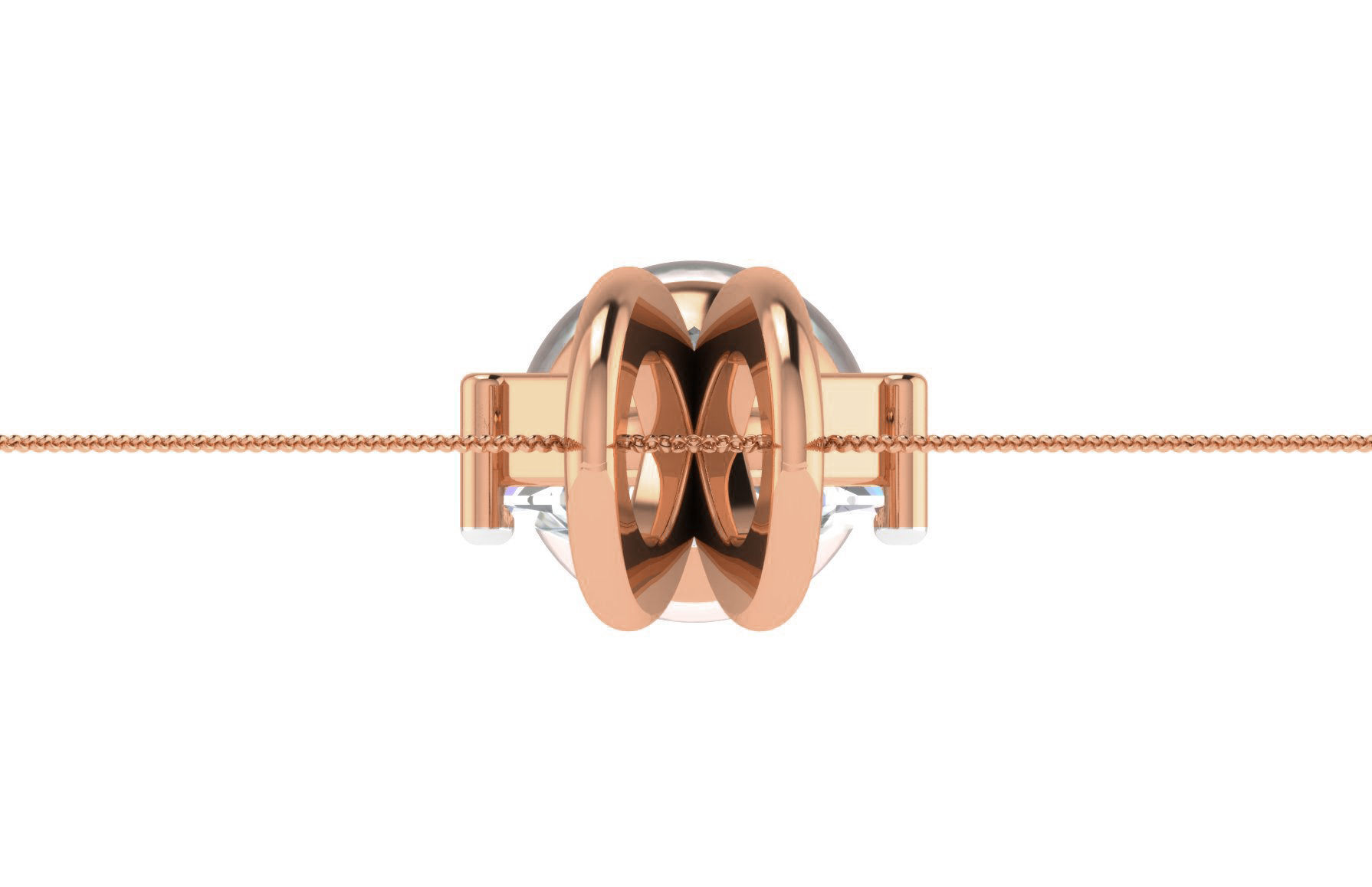 Women light weight pendant 3dm stl render detail 3D print model_4