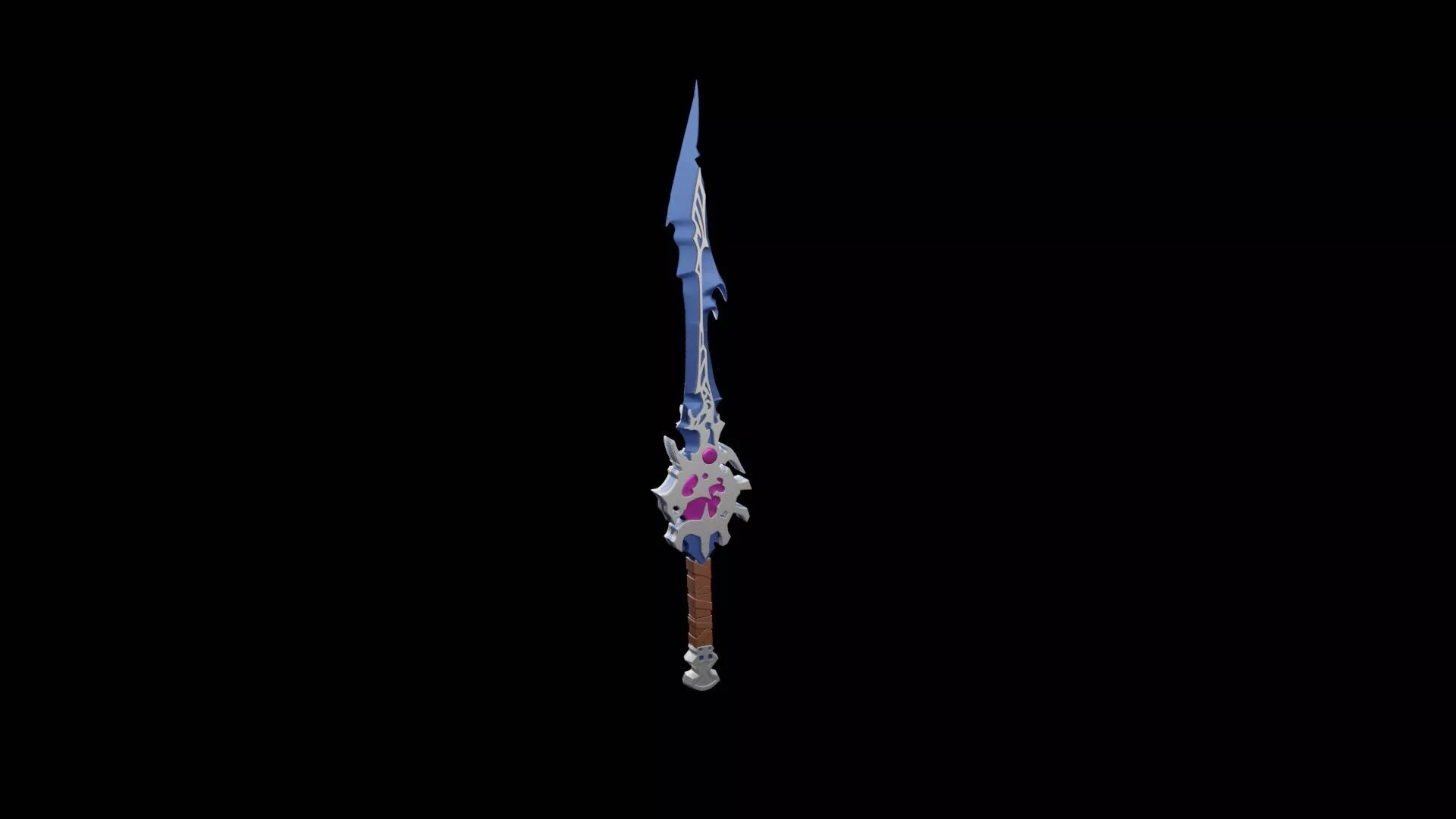 Barbarian Sword 1 Model 3D print model