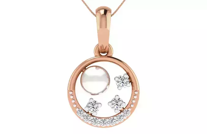 Women light weight pendant 3dm stl render detail 3D print model