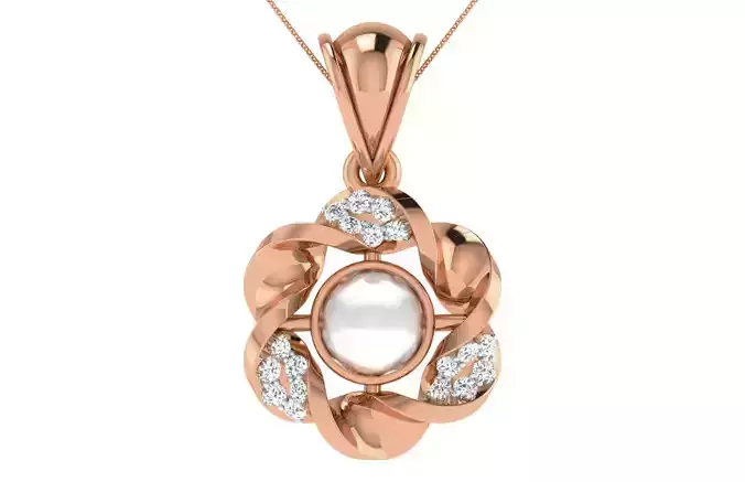 Women light weight pendant 3dm stl render detail 3D print model