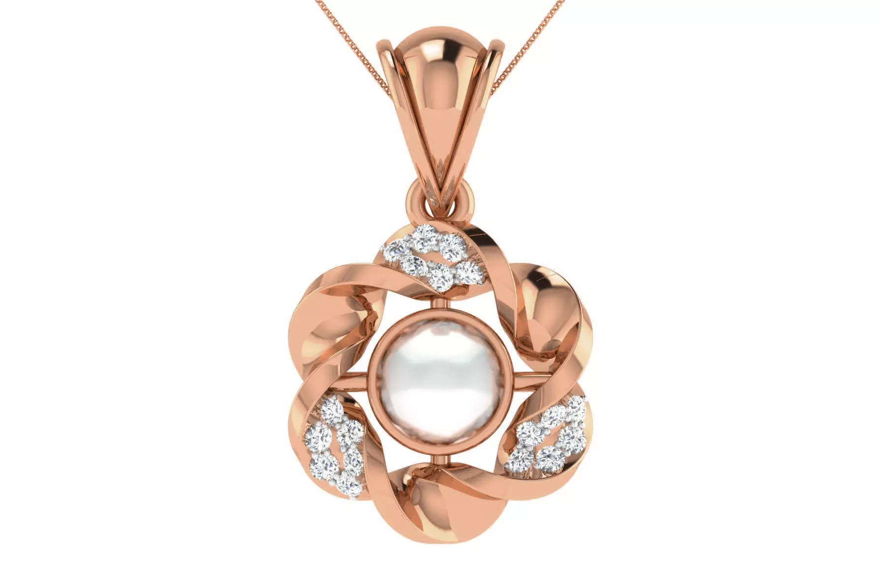 Women light weight pendant 3dm stl render detail 3D print model_0