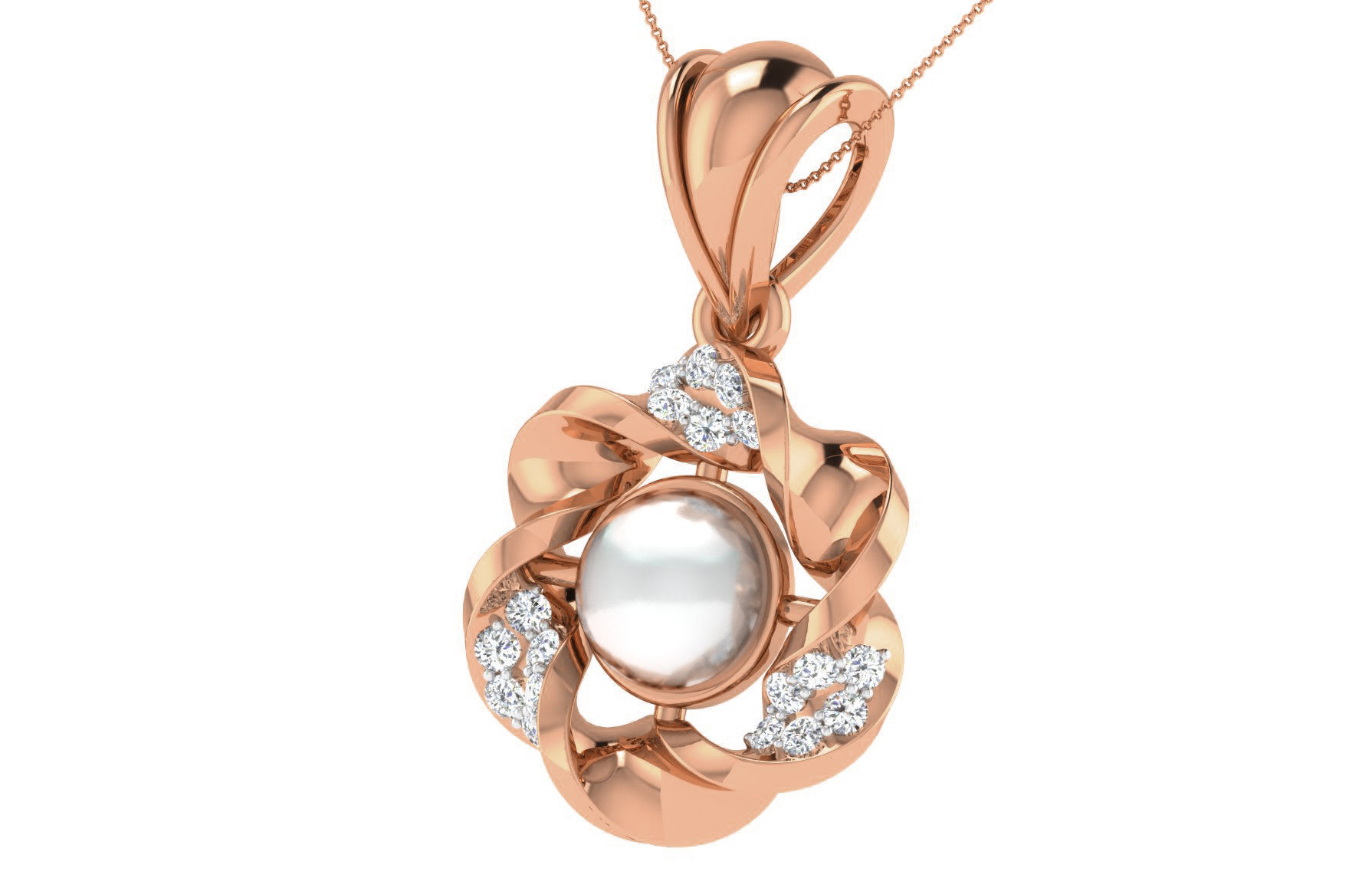 Women light weight pendant 3dm stl render detail 3D print model_1