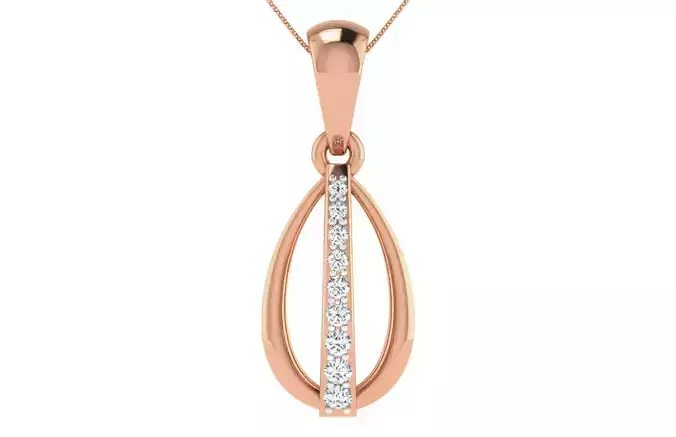 Women light weight pendant 3dm stl render detail 3D print model