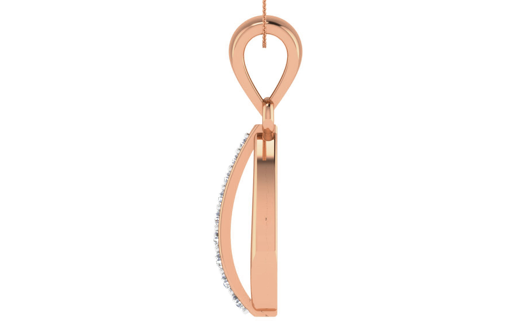 Women light weight pendant 3dm stl render detail 3D print model_2