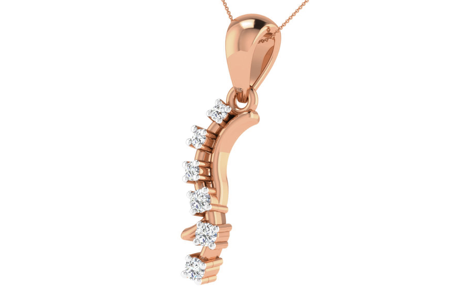 Women light weight pendant 3dm stl render detail 3D print model_1