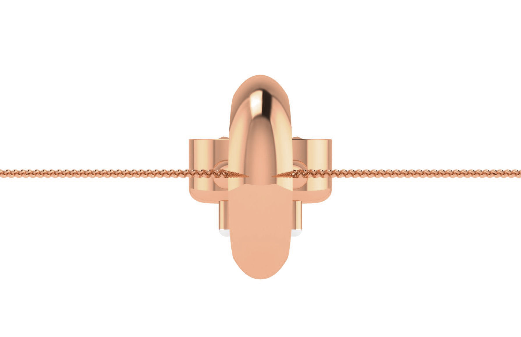 Women light weight pendant 3dm stl render detail 3D print model_4