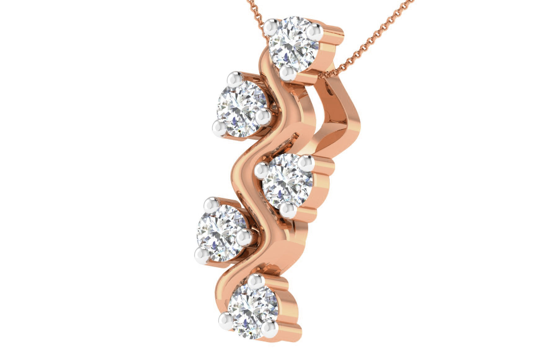 Women light weight pendant 3dm stl render detail 3D print model_1