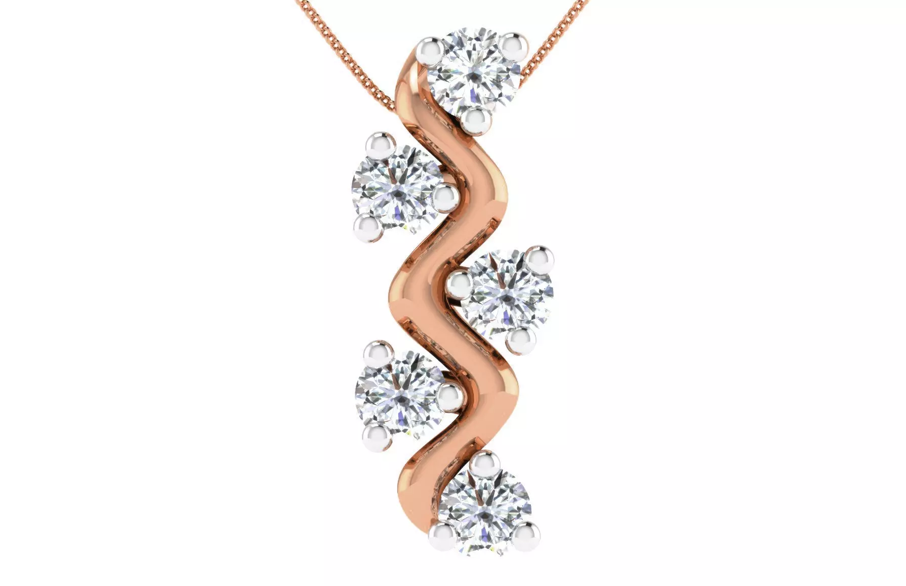 Women light weight pendant 3dm stl render detail 3D print model_0