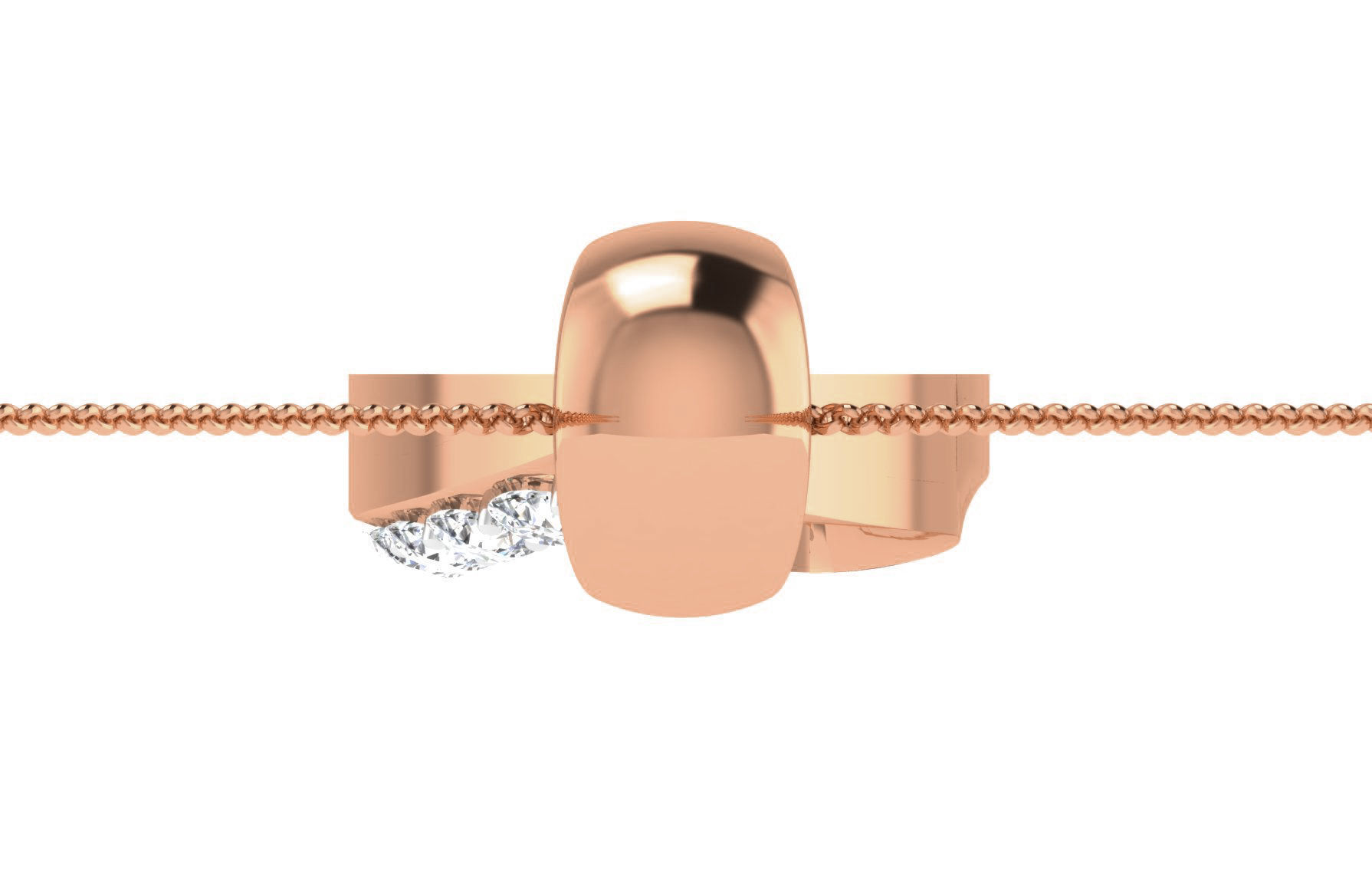 Women light weight pendant 3dm stl render detail 3D print model_4