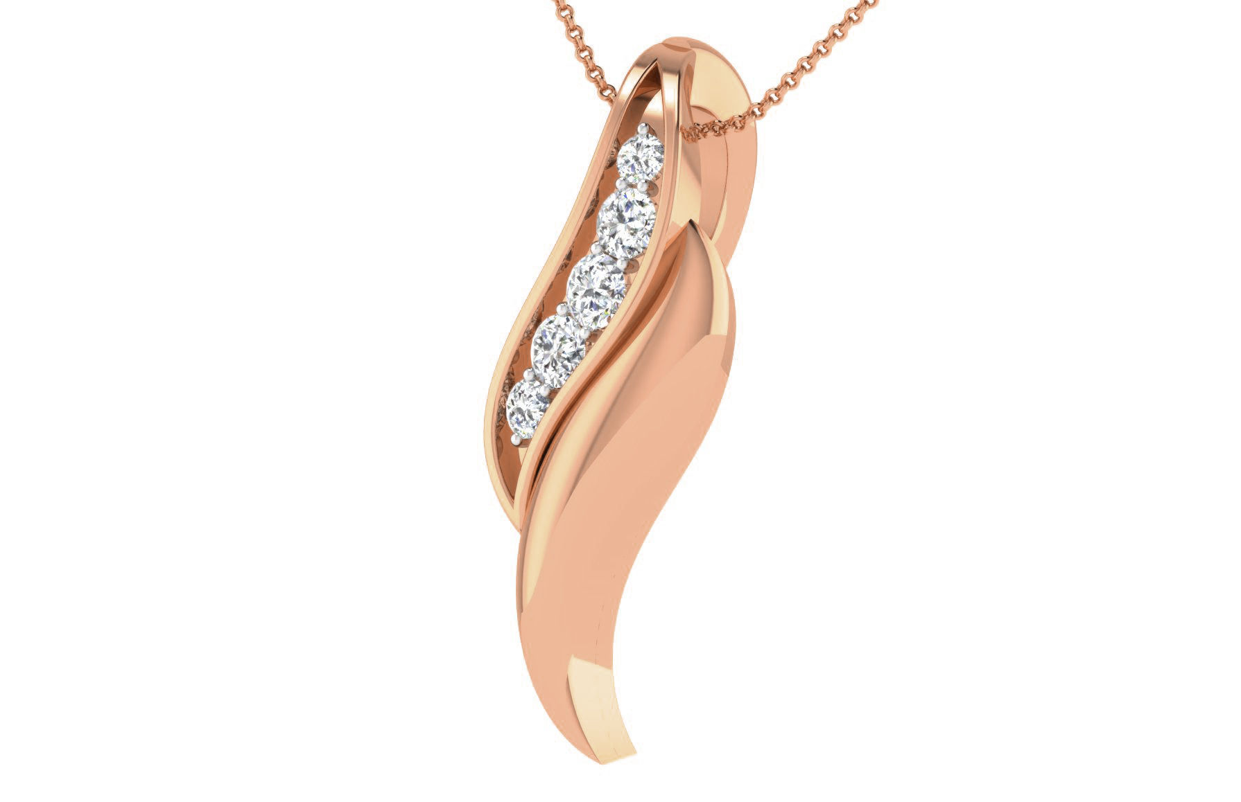 Women light weight pendant 3dm stl render detail 3D print model_1