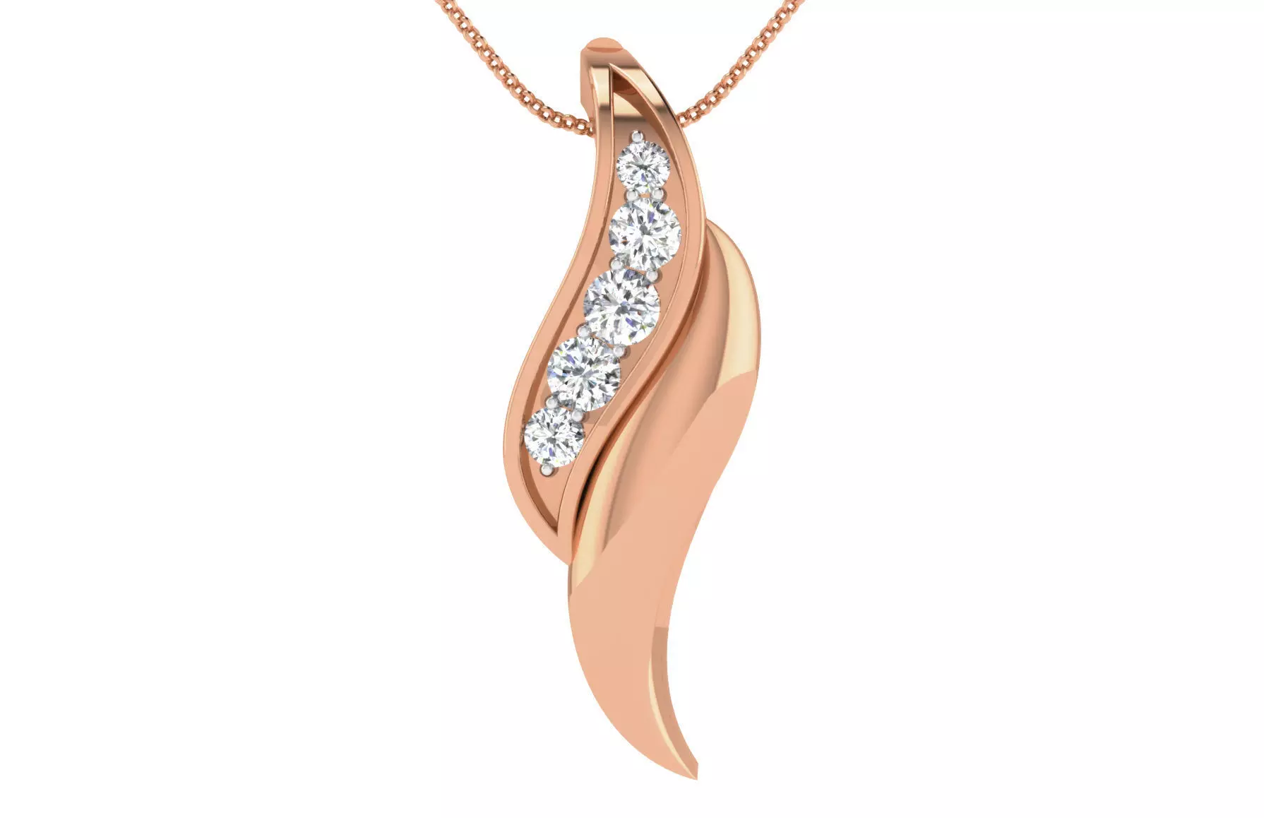 Women light weight pendant 3dm stl render detail 3D print model_0