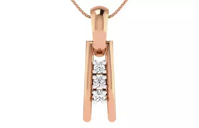 Women light weight pendant 3dm stl render detail 3D print model