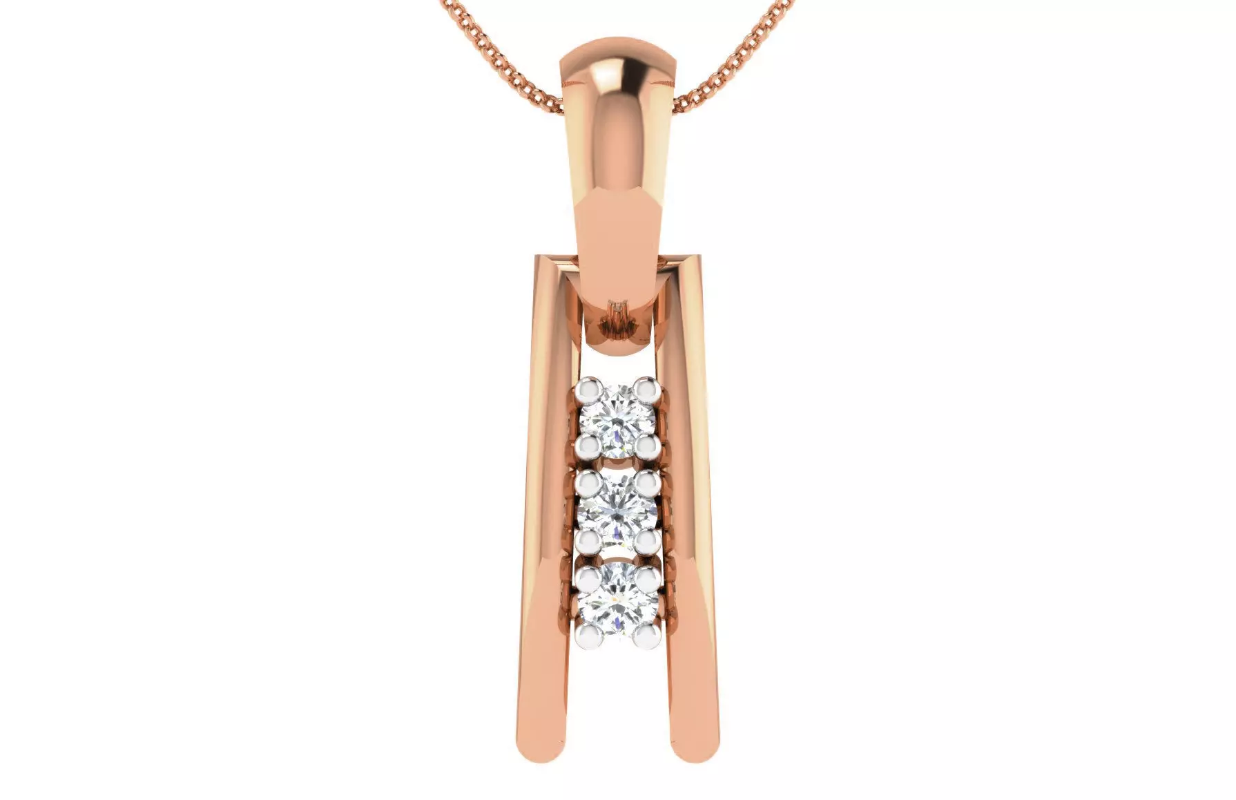 Women light weight pendant 3dm stl render detail 3D print model_0