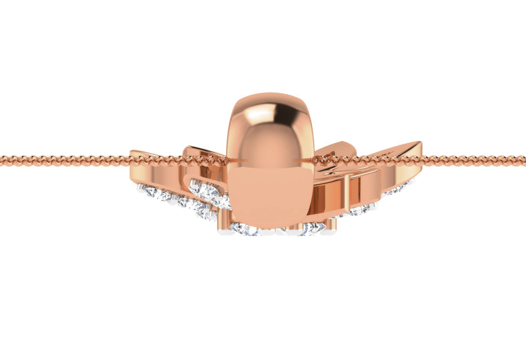 Women light weight pendant 3dm stl render detail 3D print model_4