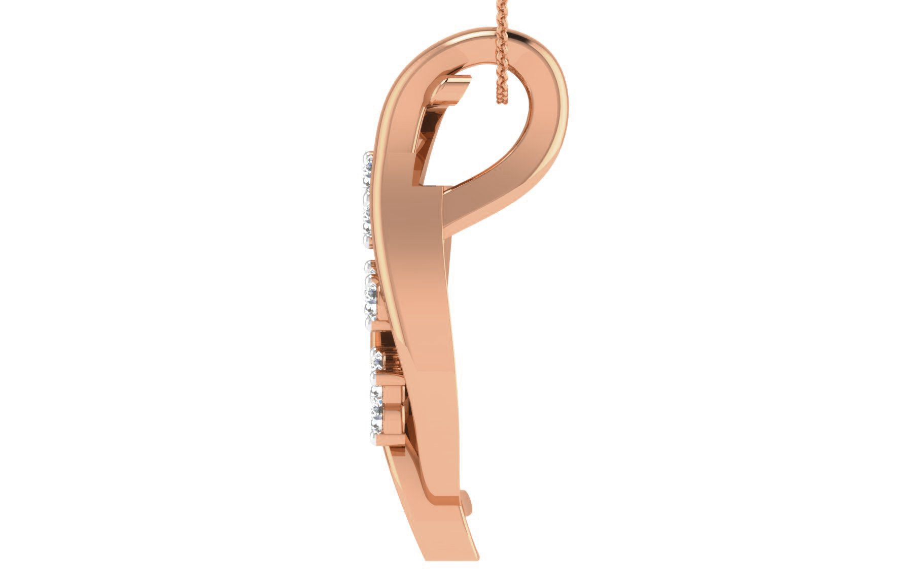 Women light weight pendant 3dm stl render detail 3D print model_2