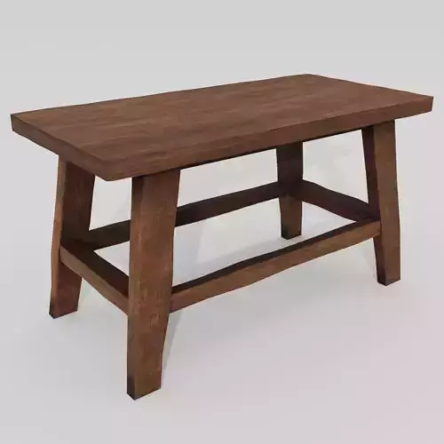 Wooden stool 03
