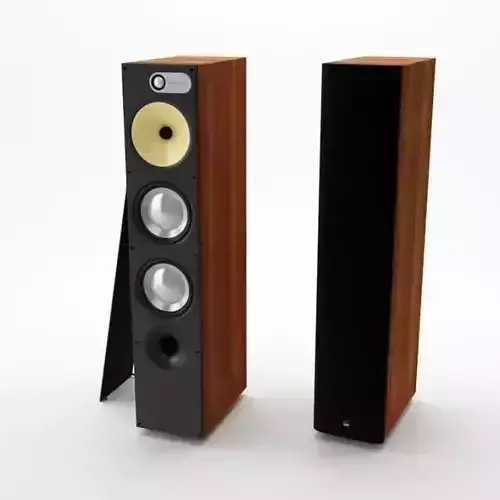 Wood Veneer Audio Speakers