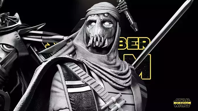 Grievous Warrior Sculpture - Tested and Ready for 3D printing