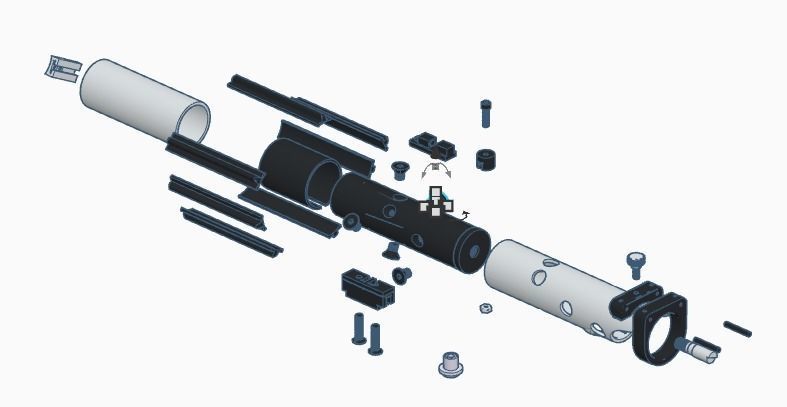 Darth Vader ROTJ Stunt Saber AKA MoM 3D print model_7