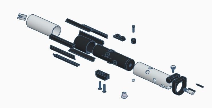 Darth Vader ROTJ Stunt Saber AKA MoM 3D print model_6